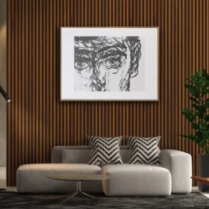 3D Panely Wood and Black